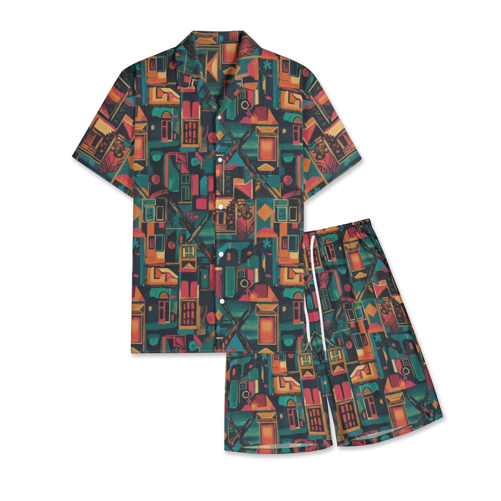 FZ Men's Designer Shorts Suit
