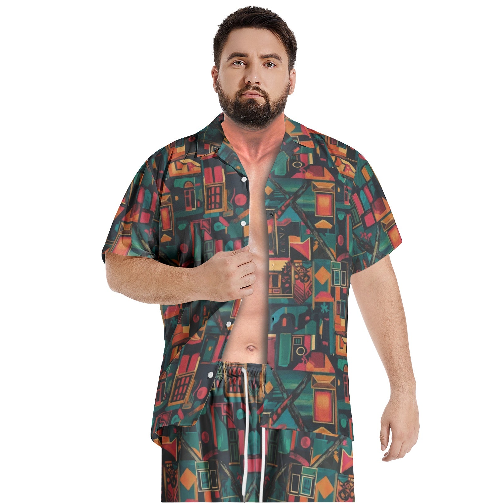 FZ Men's Designer Shorts Suit