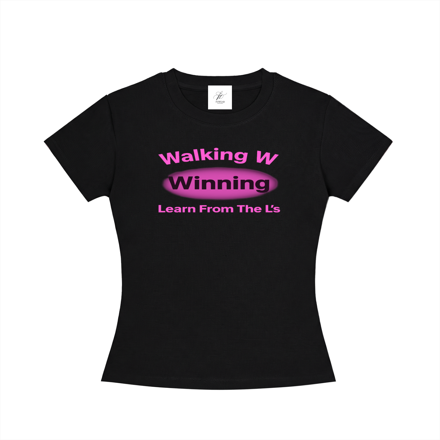 FZ Women's Slim Fit Winning Crewneck Tee