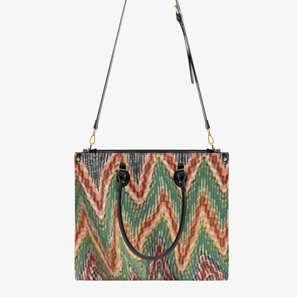 FZ Concise Type Women's African Print Tote Bag JetPrint