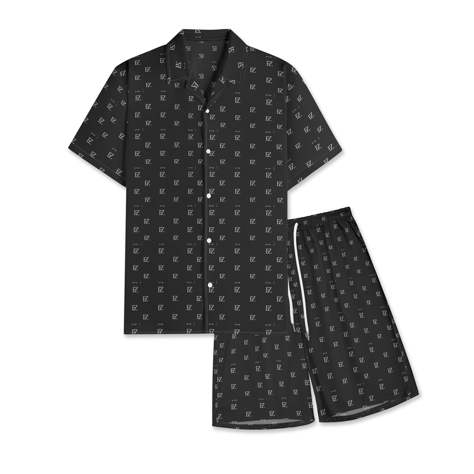 FZ Men's Designer Shorts Suit