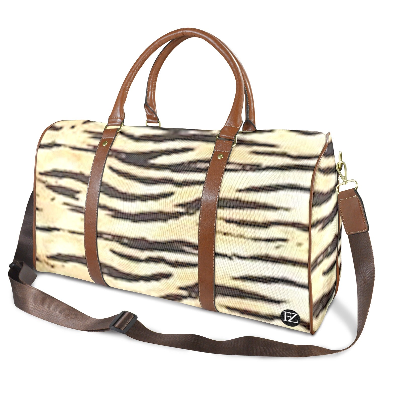 FZ Tiger African Print large Travel Bag - FZwear