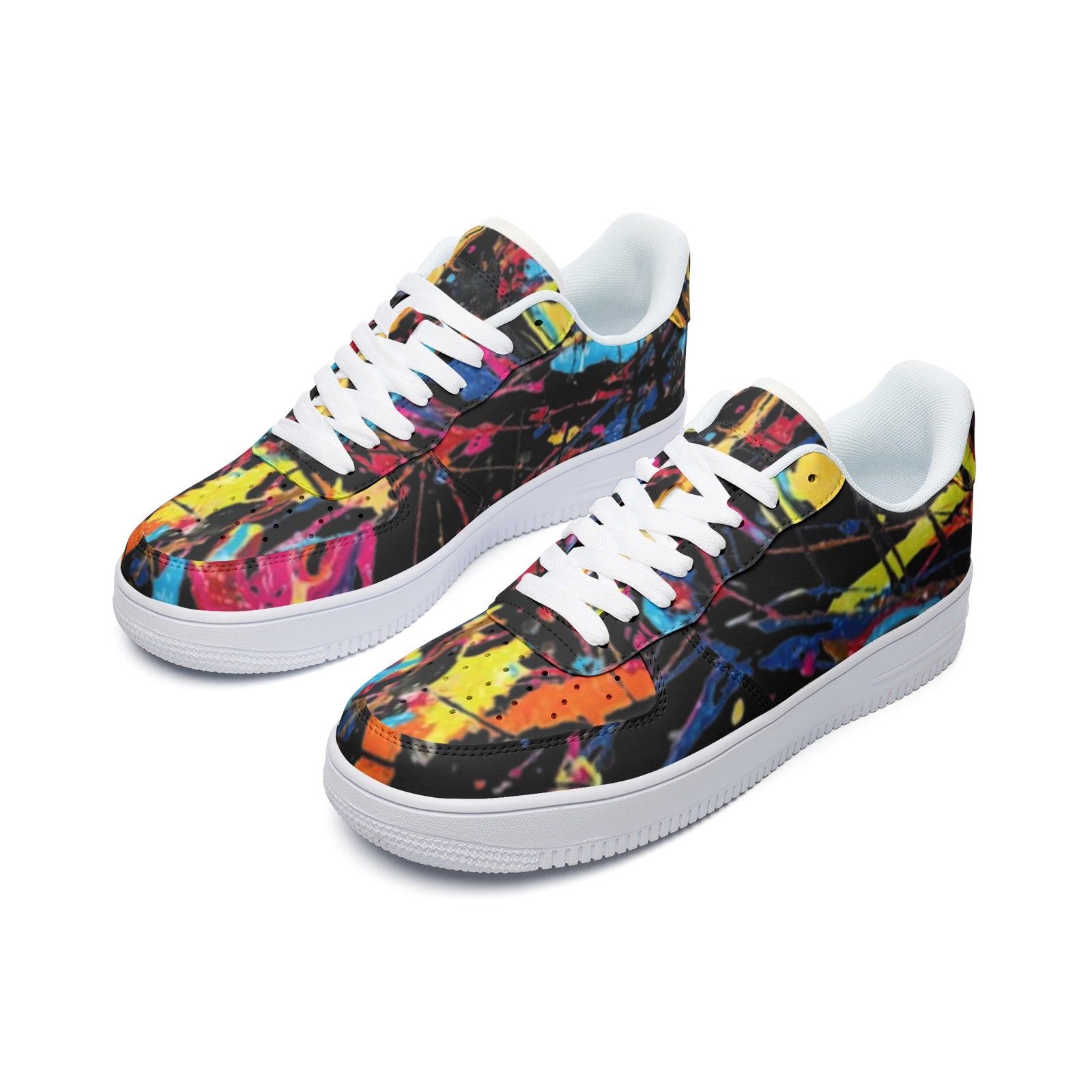 FZ Unisex Low Top Leather Sneakers