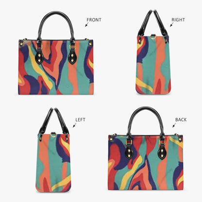 FZ African Print Concise Type Women's Tote Bag JetPrint