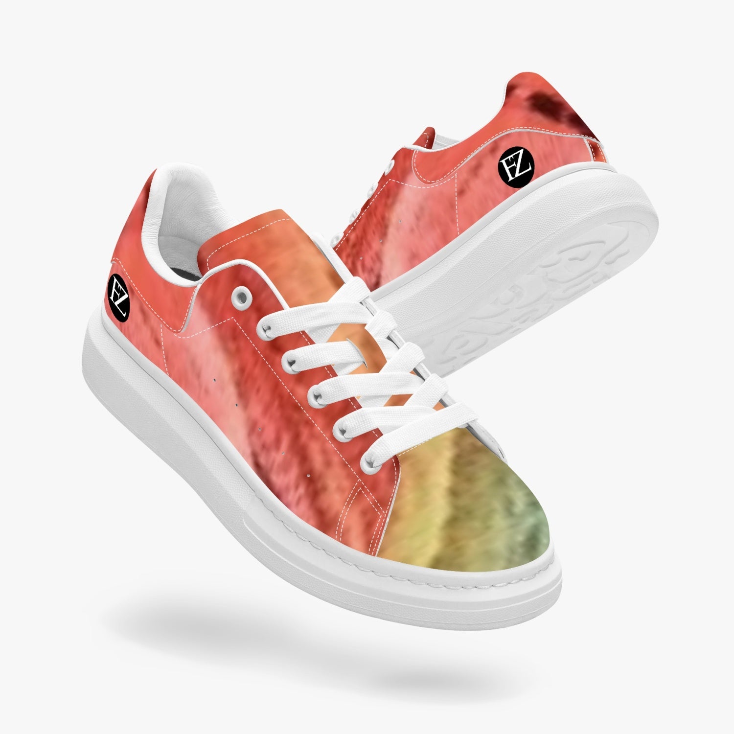 FZ Unisex Leather Chunky Sneakers - FZwear