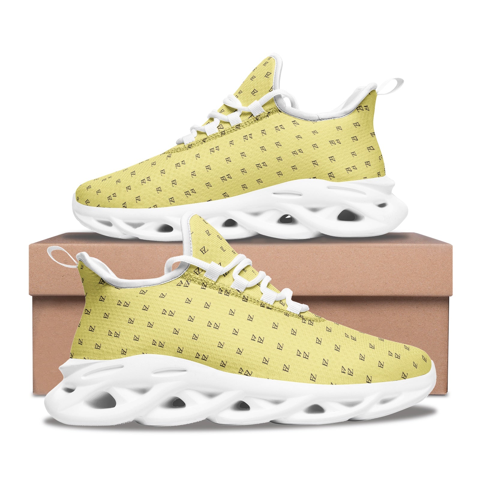 FZ Unisex Bounce Mesh Knit Sneakers