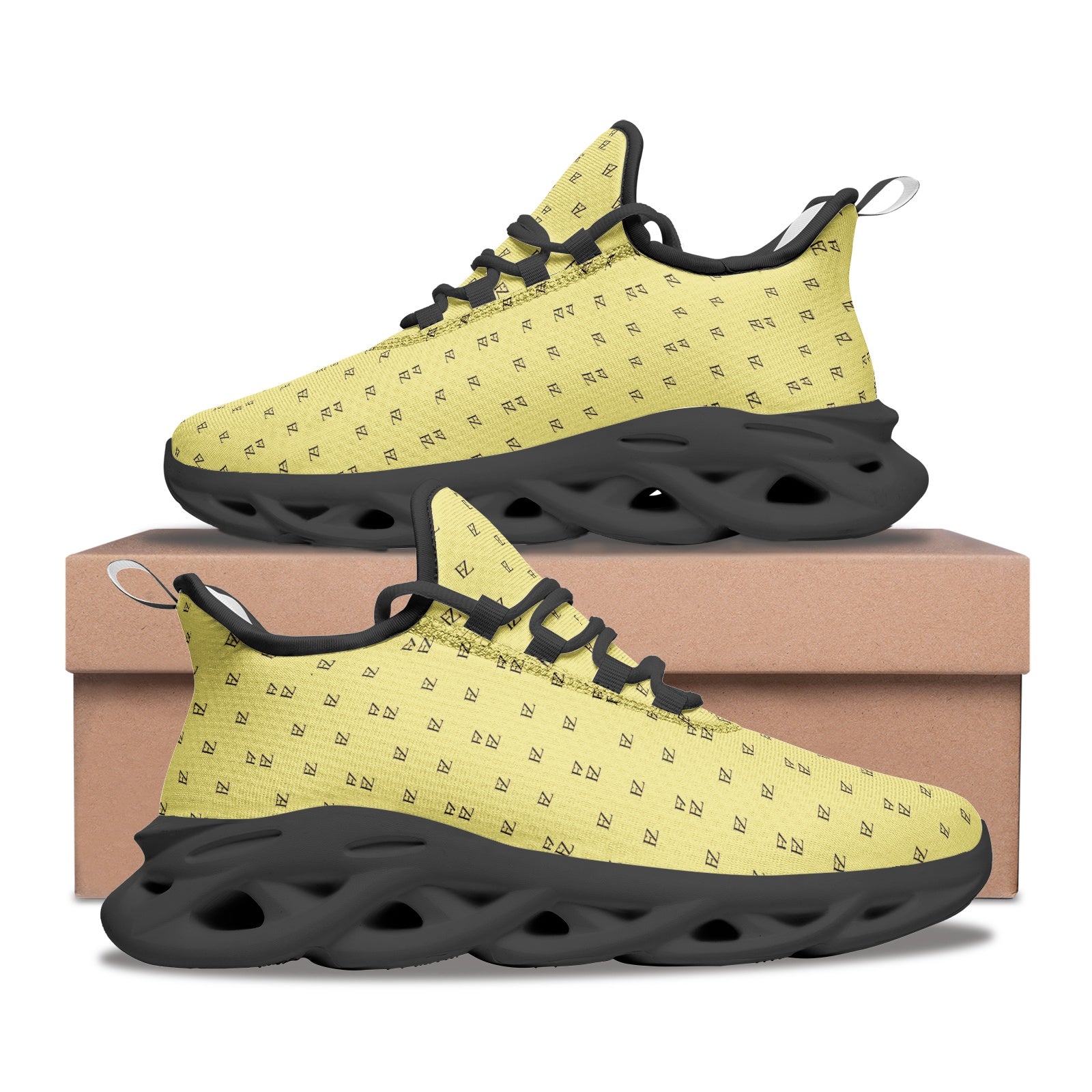 FZ Unisex Bounce Mesh Knit Sneakers