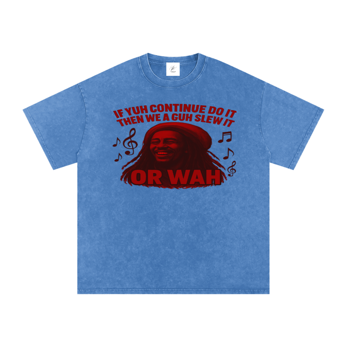 FZ Unisex Acid Wash Oversize Tee