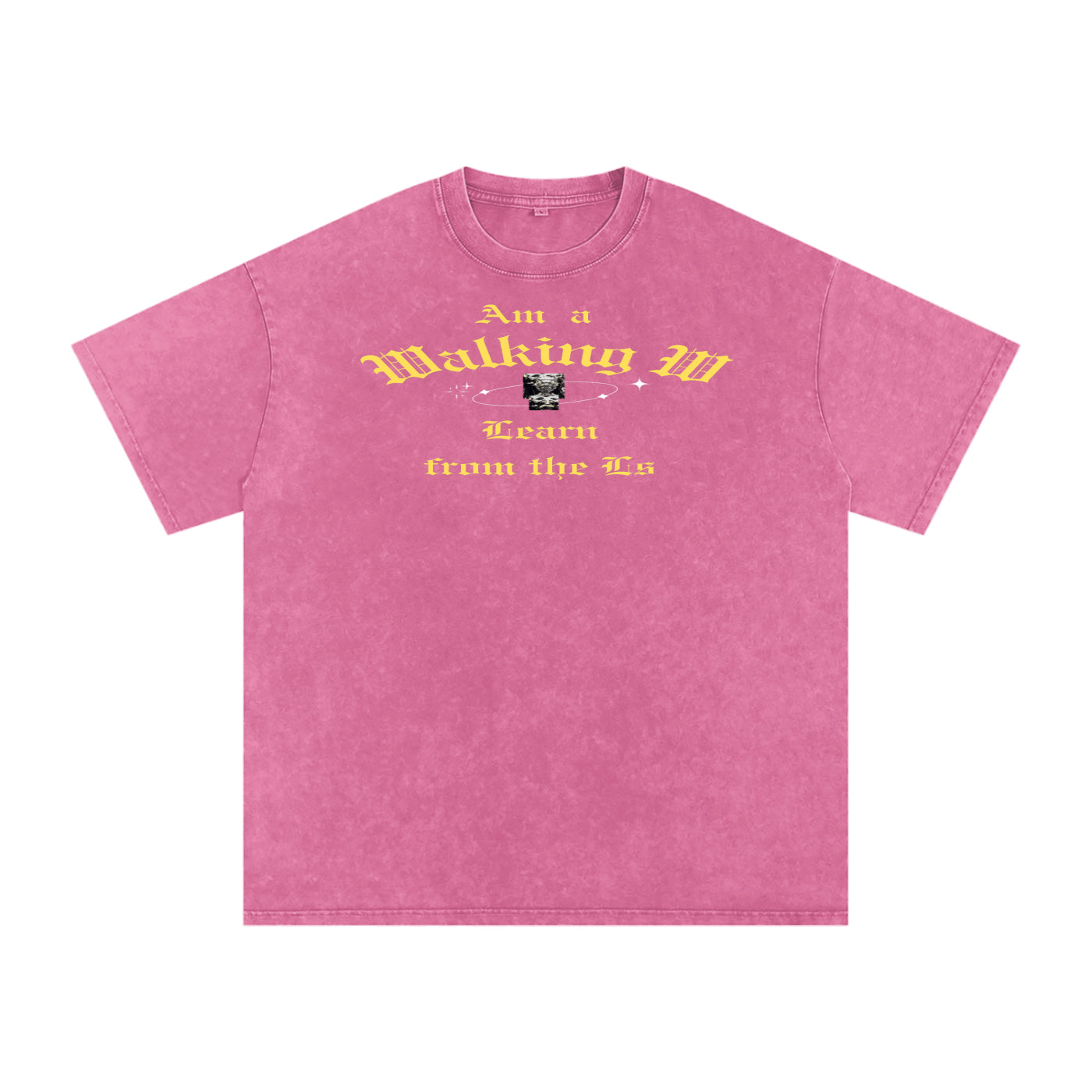 FZ Unisex Snow Washed Oversized Cotton Tee