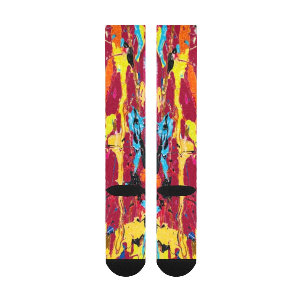FZ Unisex Paint Splatter 2 Socks