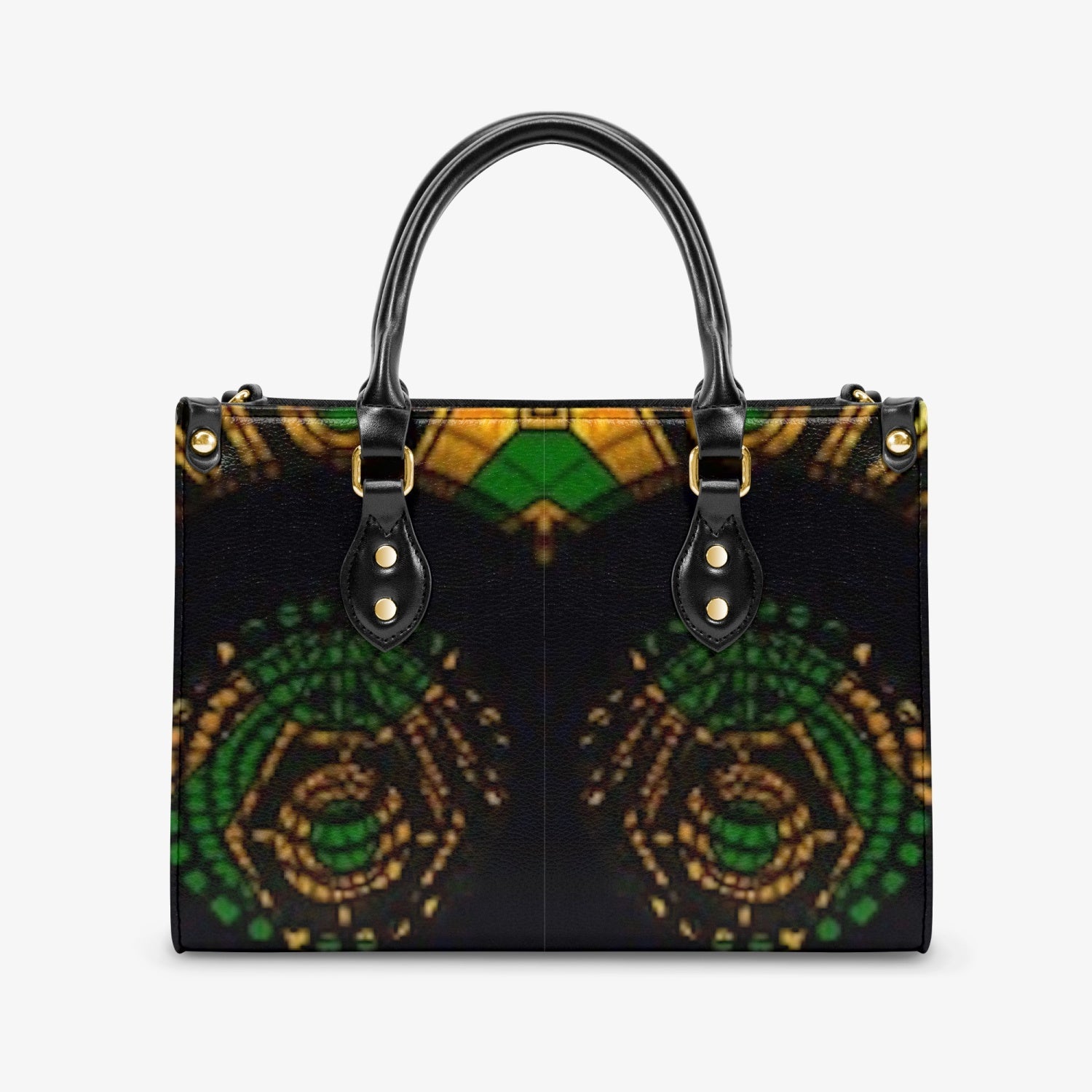 FZ Women's Concise Type African Print Tote Bag JetPrint