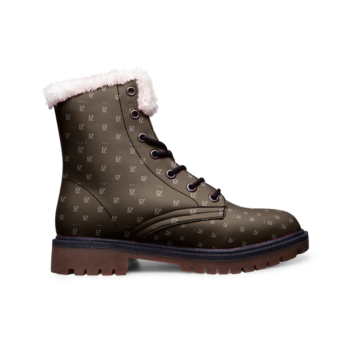 FZ Unisex Lace Up Winter Comfort Chukka Boots