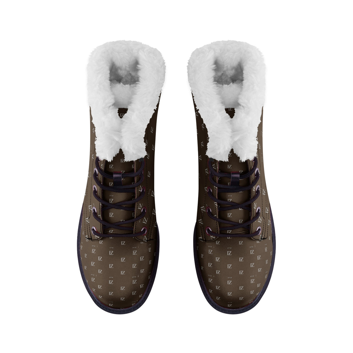 FZ Unisex Lace Up Winter Comfort Chukka Boots