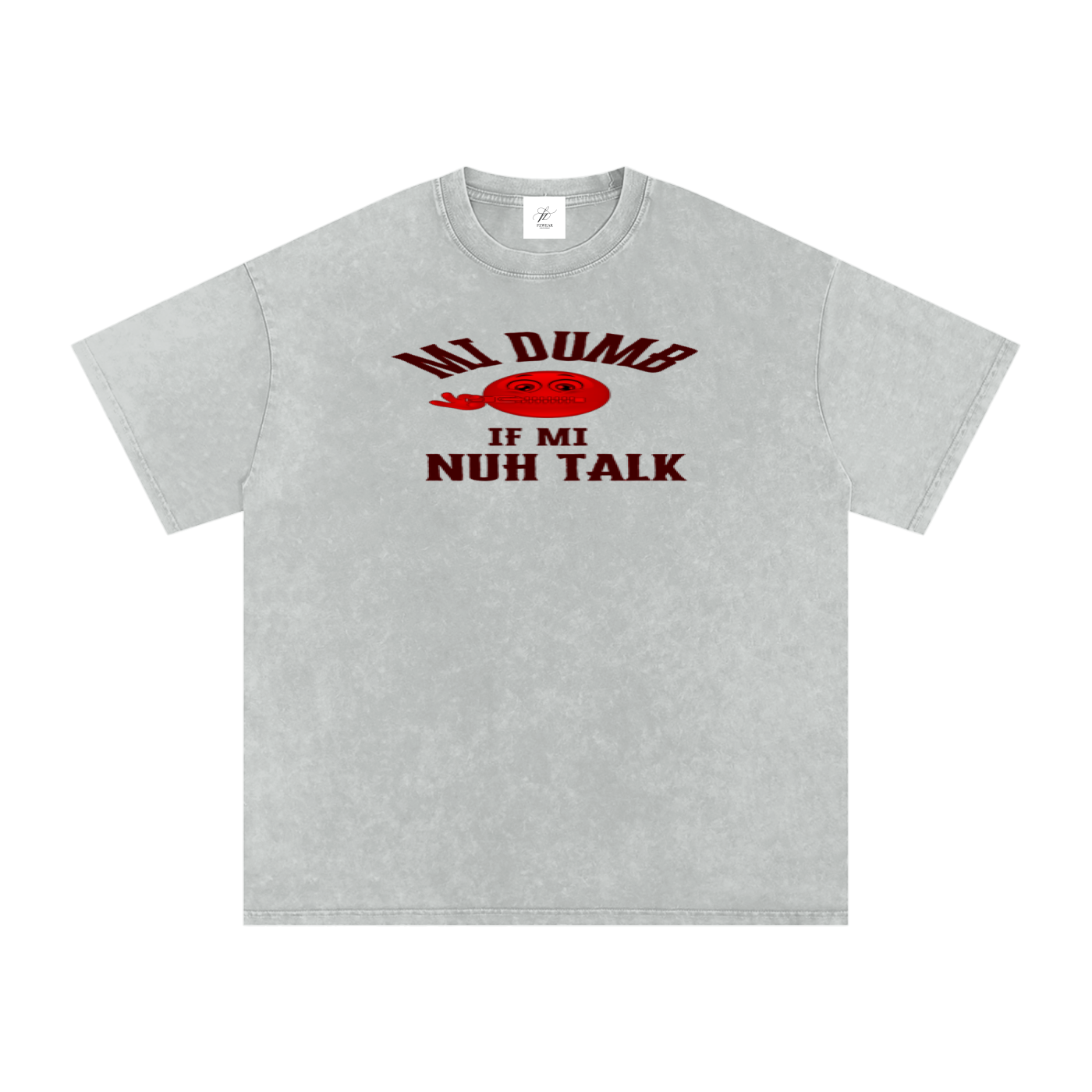 FZ Unisex Acid Wash Oversize Tee
