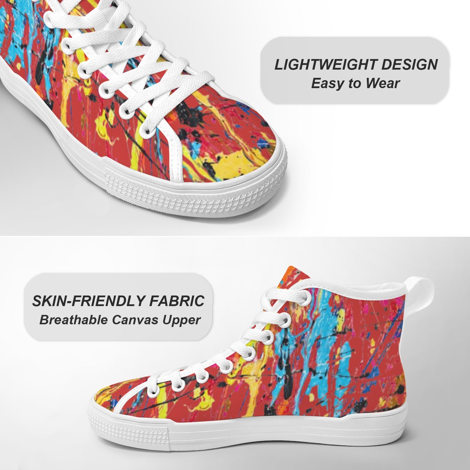 FZ Men's New Vancouver High Top Canvas Shoes
