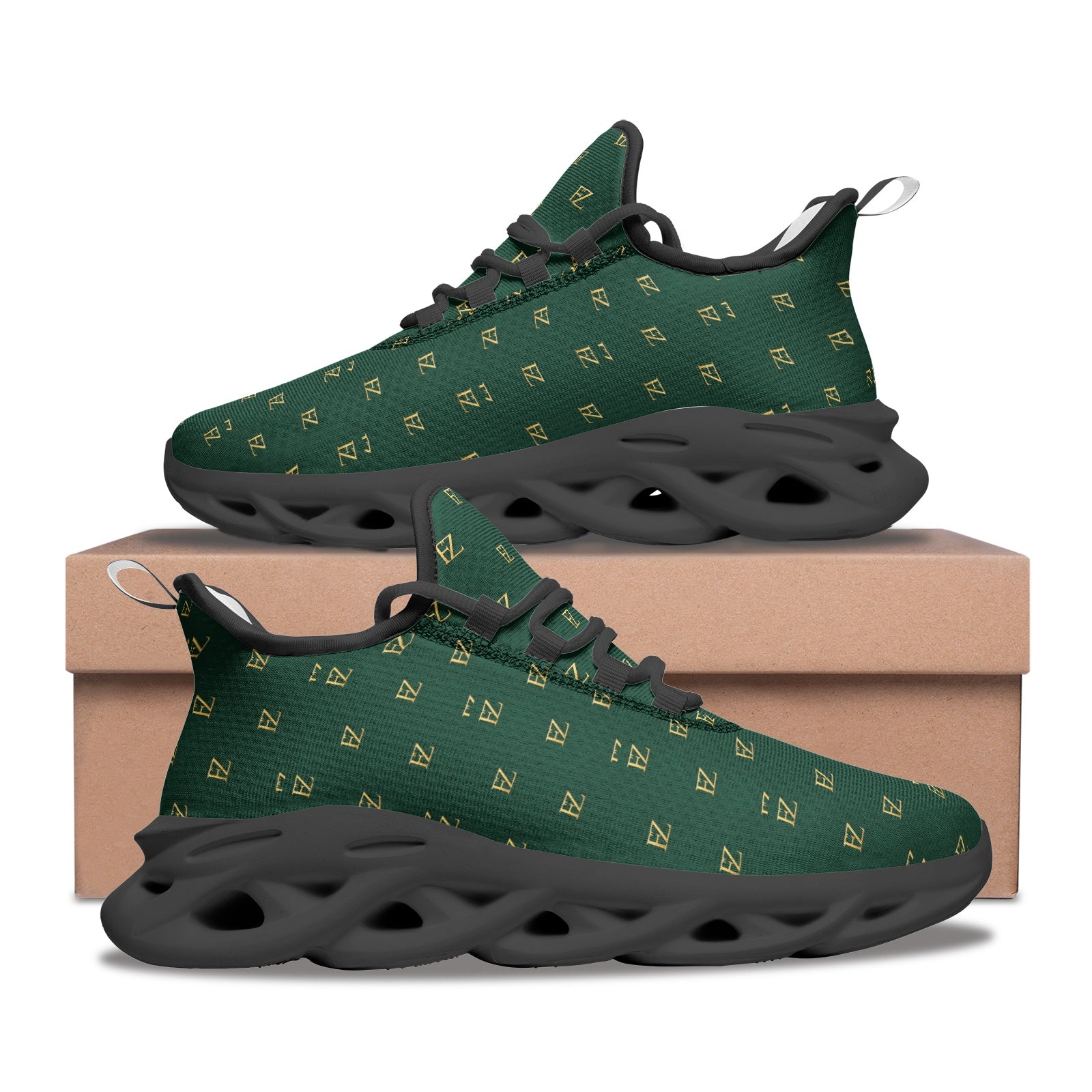 FZ Unisex Bounce Mesh Knit Sneakers