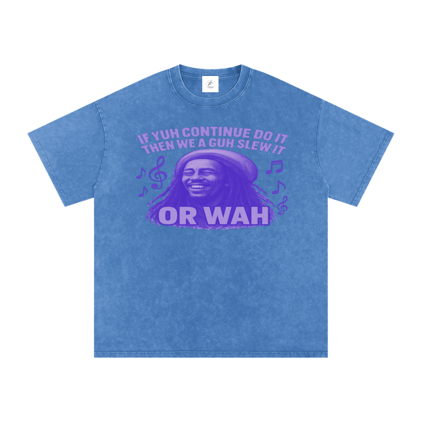FZ Unisex Acid Wash Oversize Tee