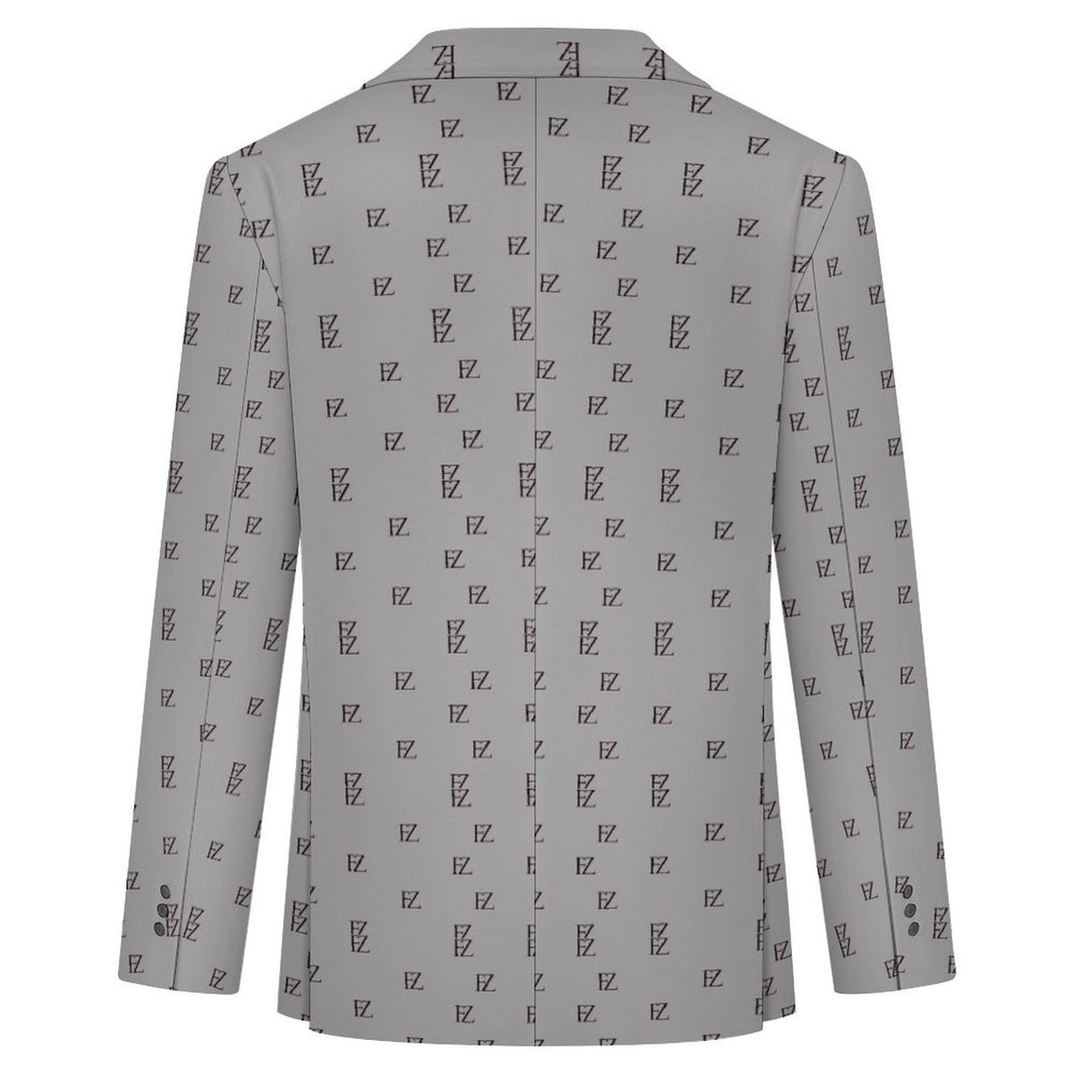 Custom Men's Long Sleeve Single Button Suit Blazer Coat