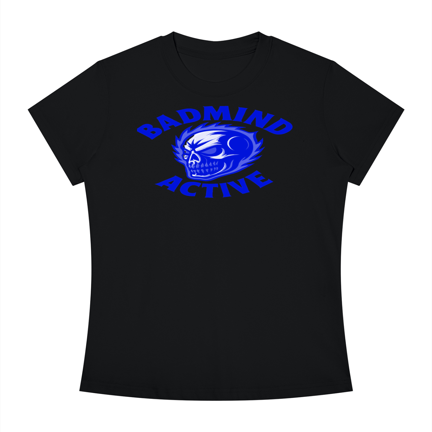 FZ Women's Slim Fit Badmind Crewneck Tee
