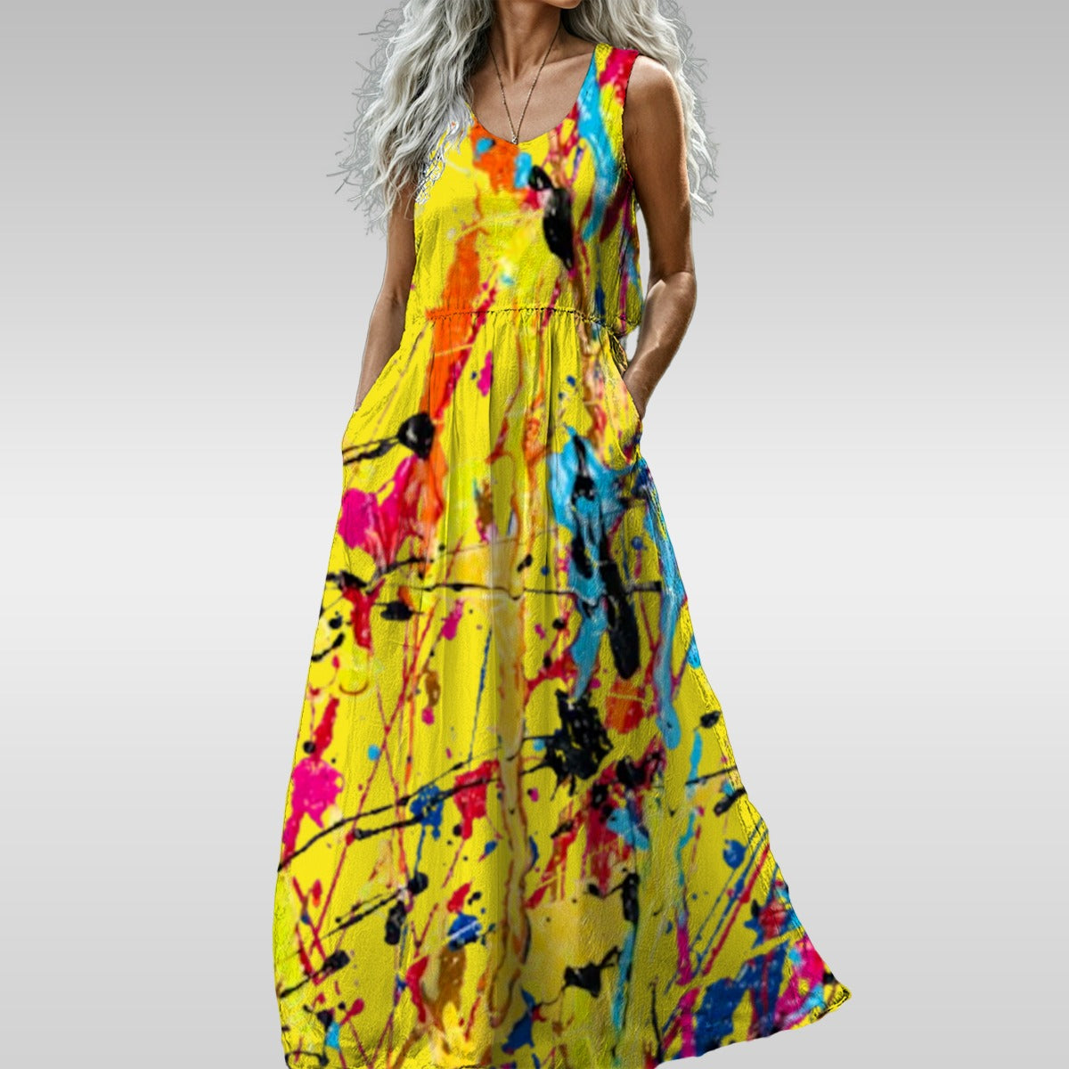 FZ Women’s Sleeveless Maxi Dress