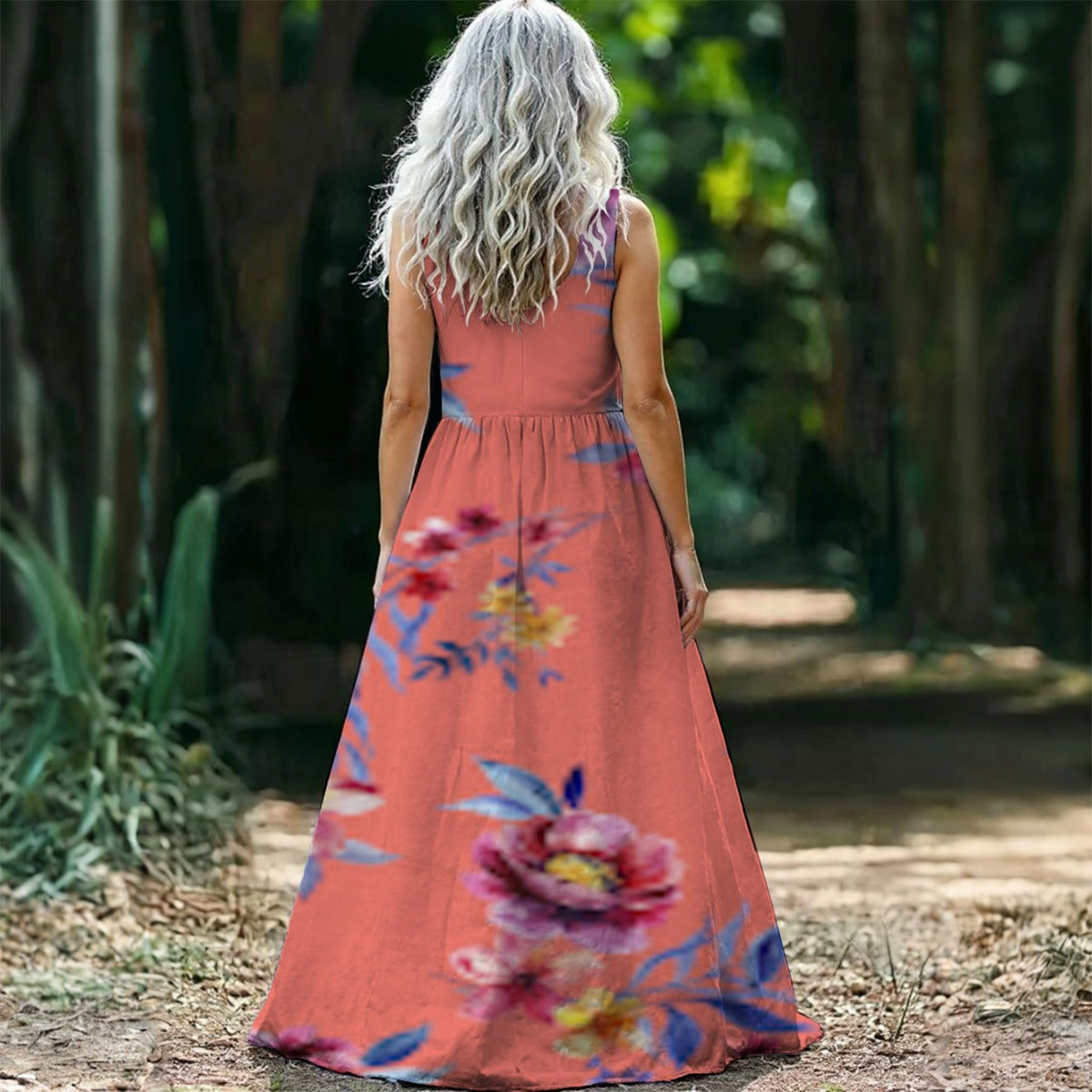 FZ Women’s Sleeveless Maxi Sundress