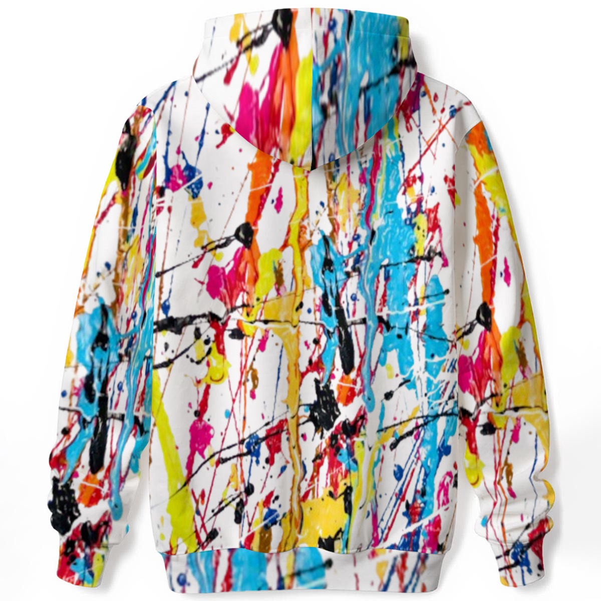 FZ Unisex Painted Pullover Hoodie