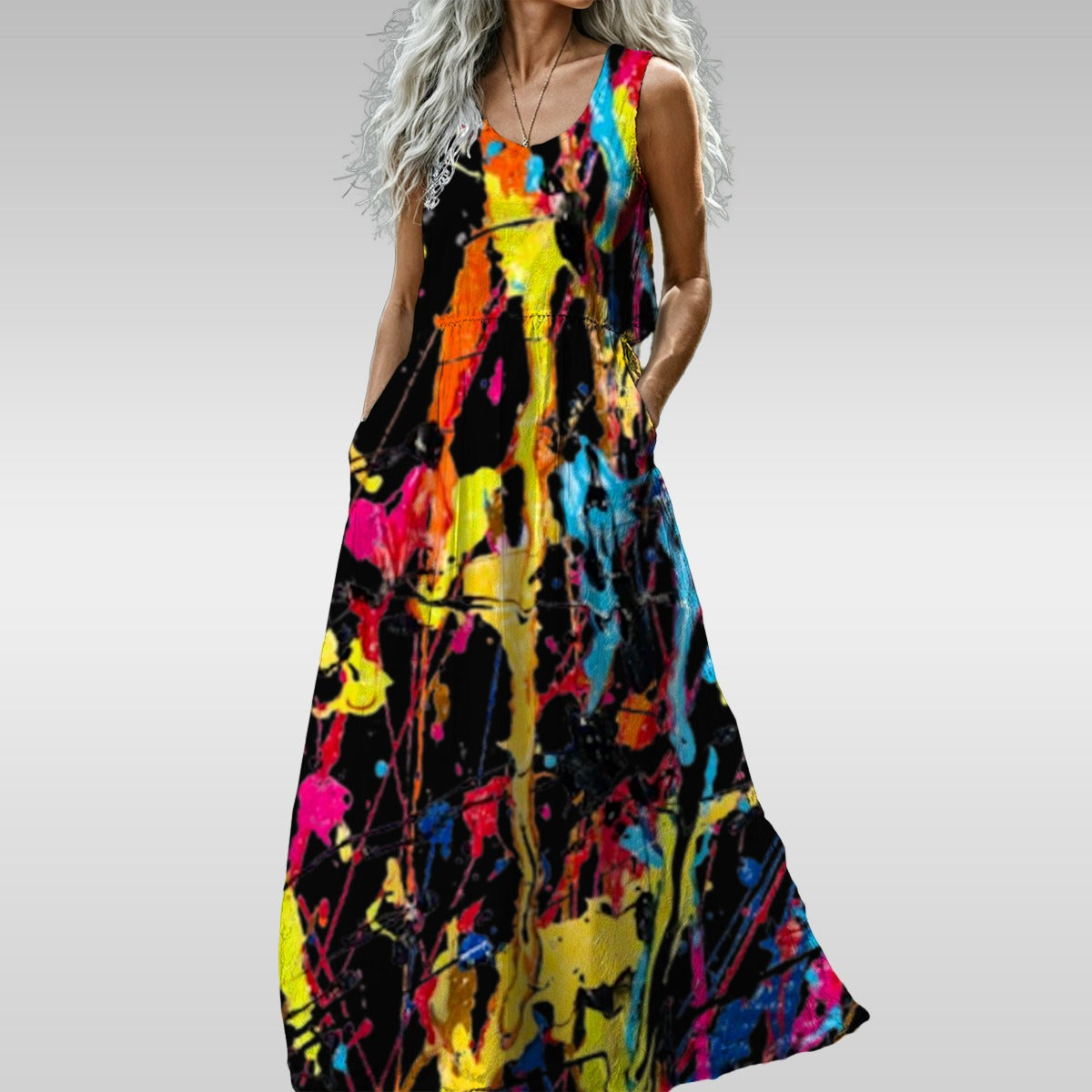 FZ Women’s Sleeveless Maxi Dress
