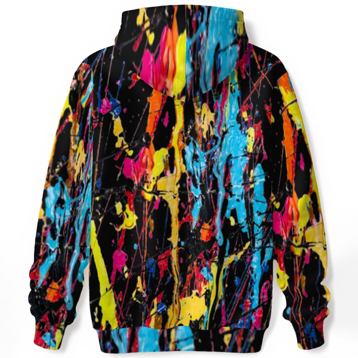 FZ Unisex Painted Pullover Hoodie