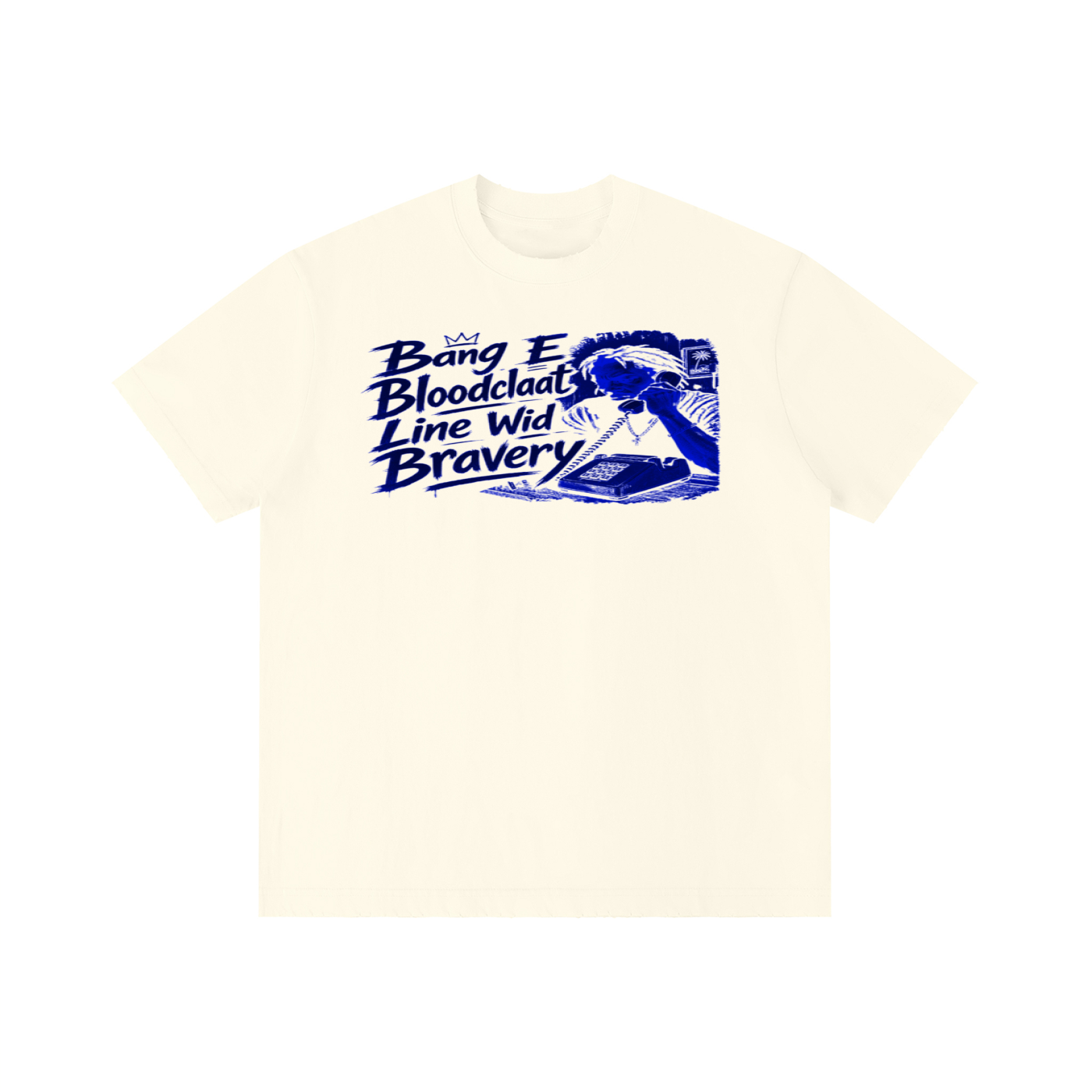 FZ Unisex Vintage Wash Distressed Tee