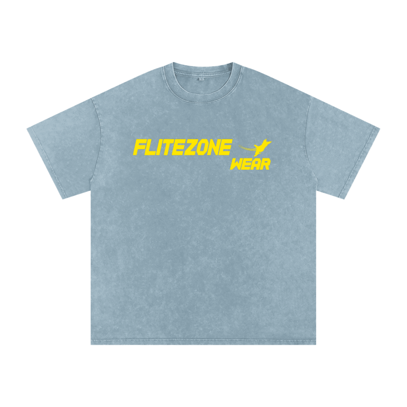 FZ Unisex Snow Washed Oversized Cotton Tee