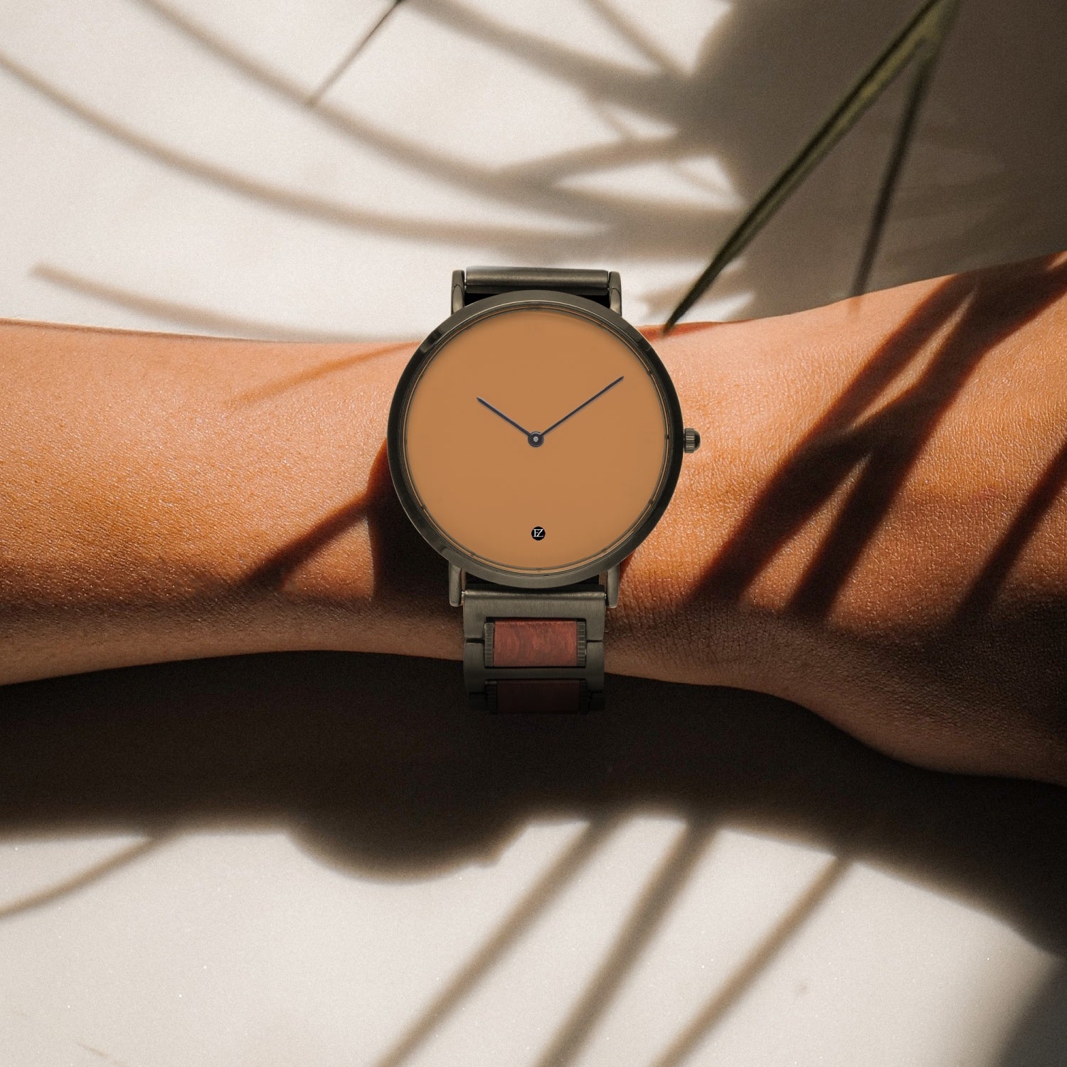 FZ Unisex wooden Strap Quartz Watch - With Indicators - FZwear