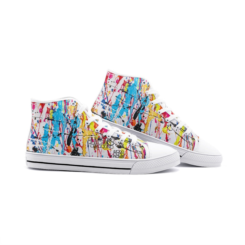 FZ Unisex High Top Canvas Shoes
