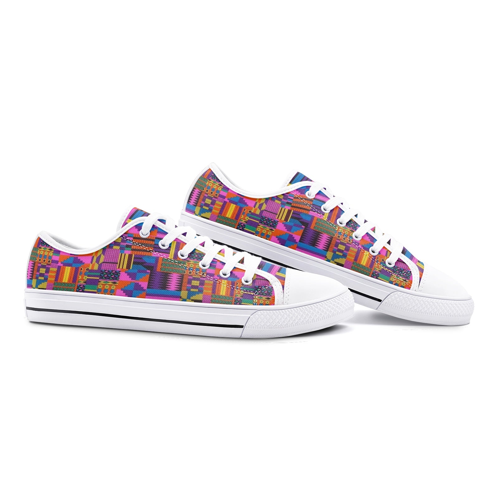 FZ Unisex Low Top Canvas Shoes Printy6