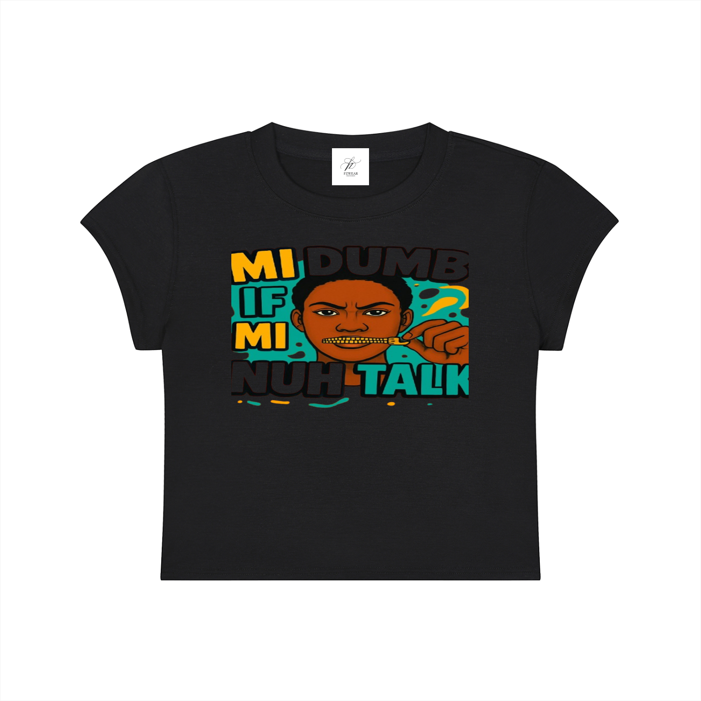 FZ Women's Slim-Fit Cropped Tee