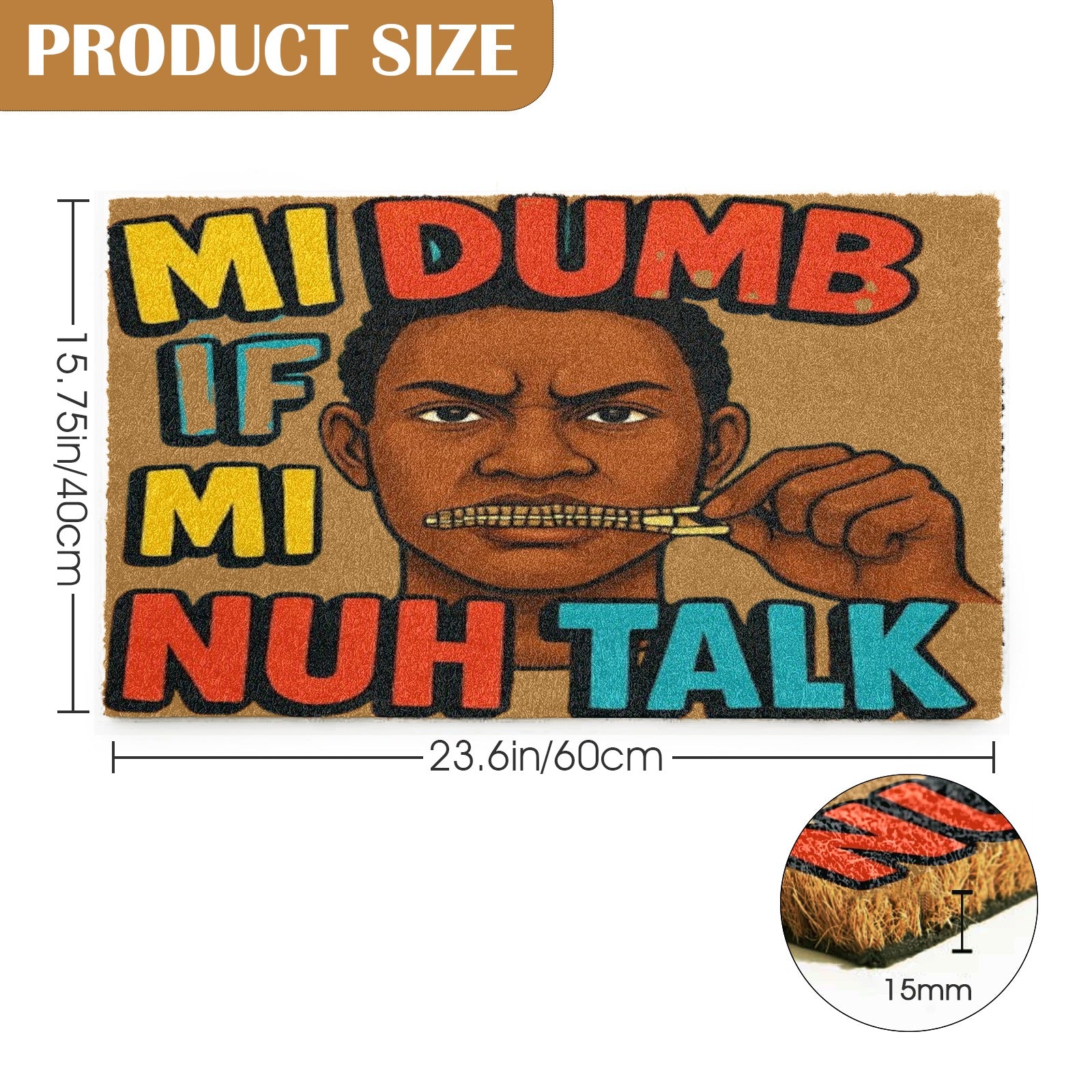 FZ TALK DOOR MAT
