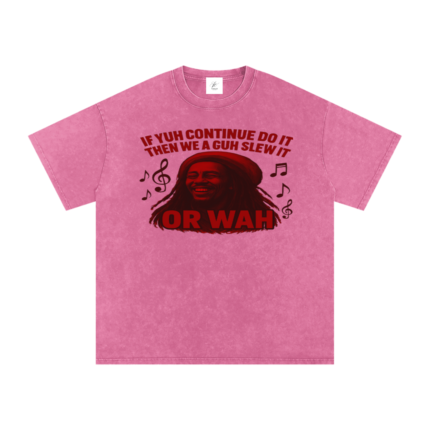 FZ Unisex Acid Wash Oversize Tee