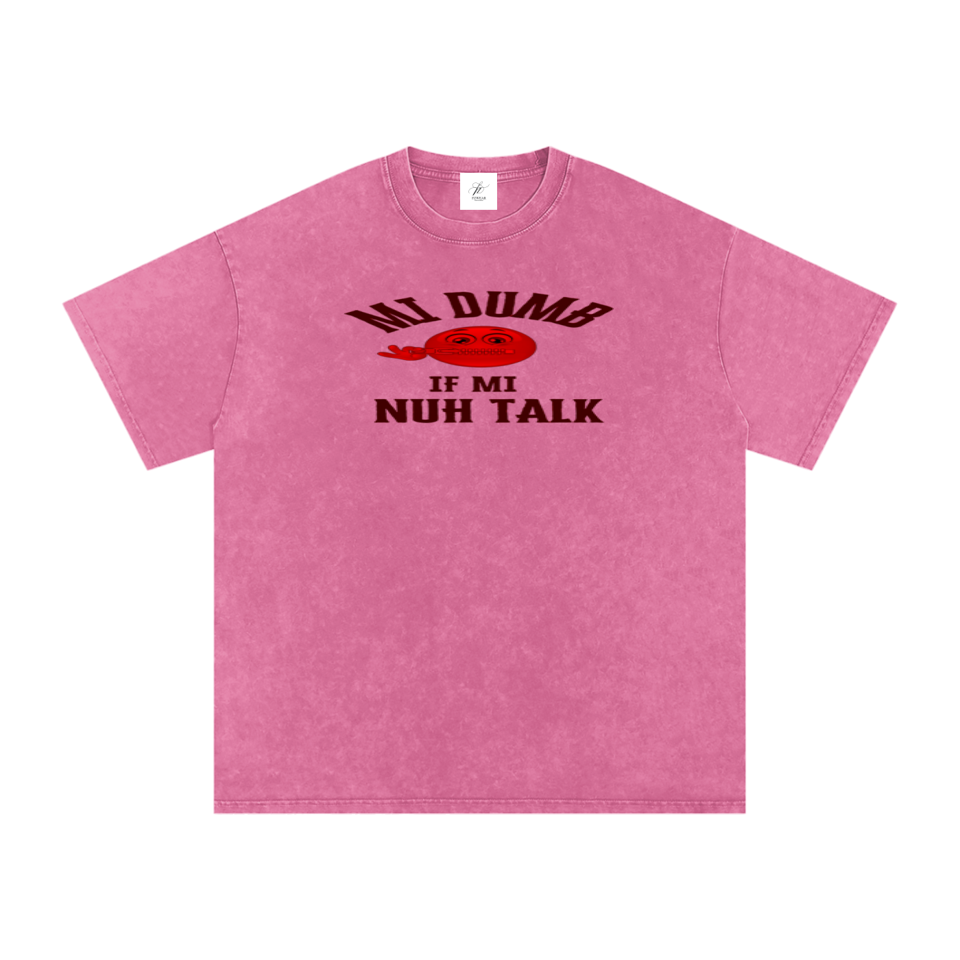 FZ Unisex Acid Wash Oversize Tee
