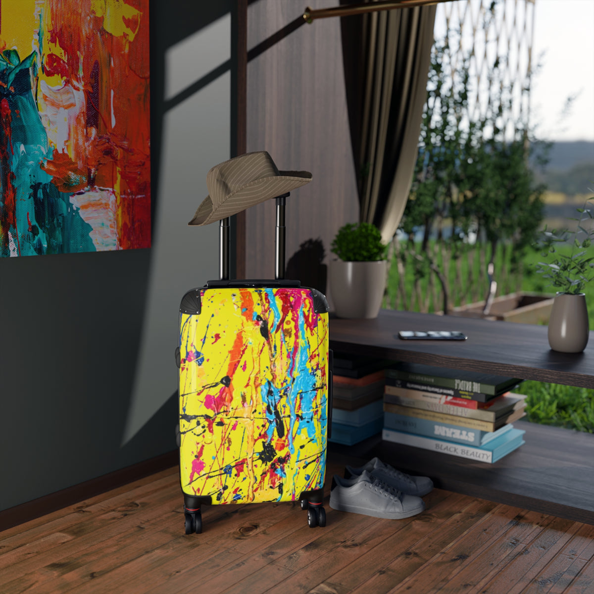FZ Paint Splash Travel Suitcase