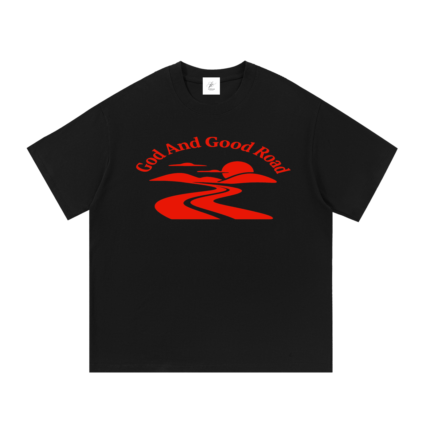 FZ Unisex Essential Good Road Cotton Tee