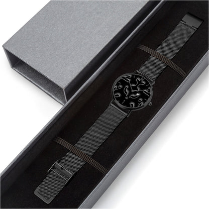 FZ Unisex Stainless Steel Perpetual Calendar Quartz Watch - Indicator - FZwear