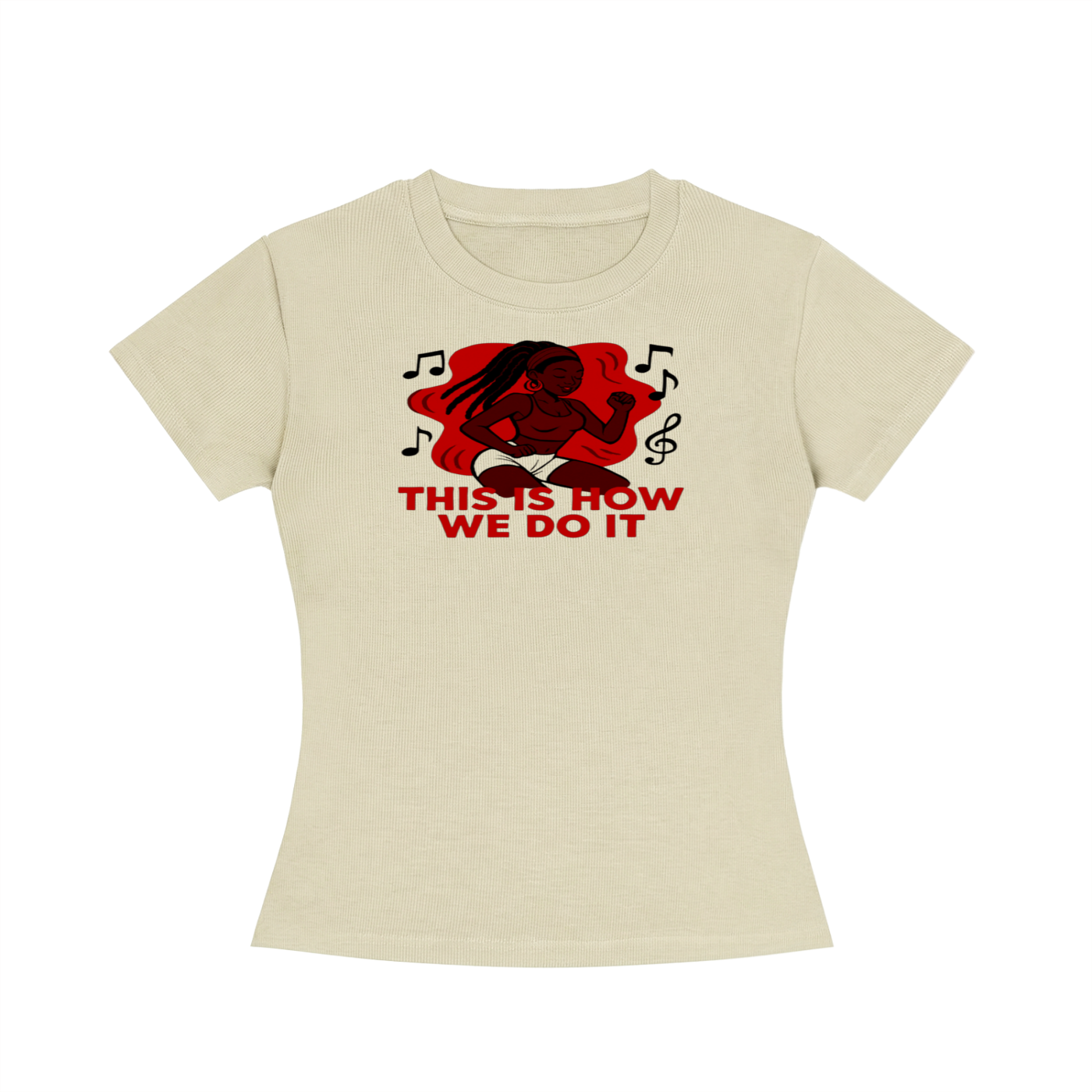 FZ Women's Slim Fit Crewneck Tee