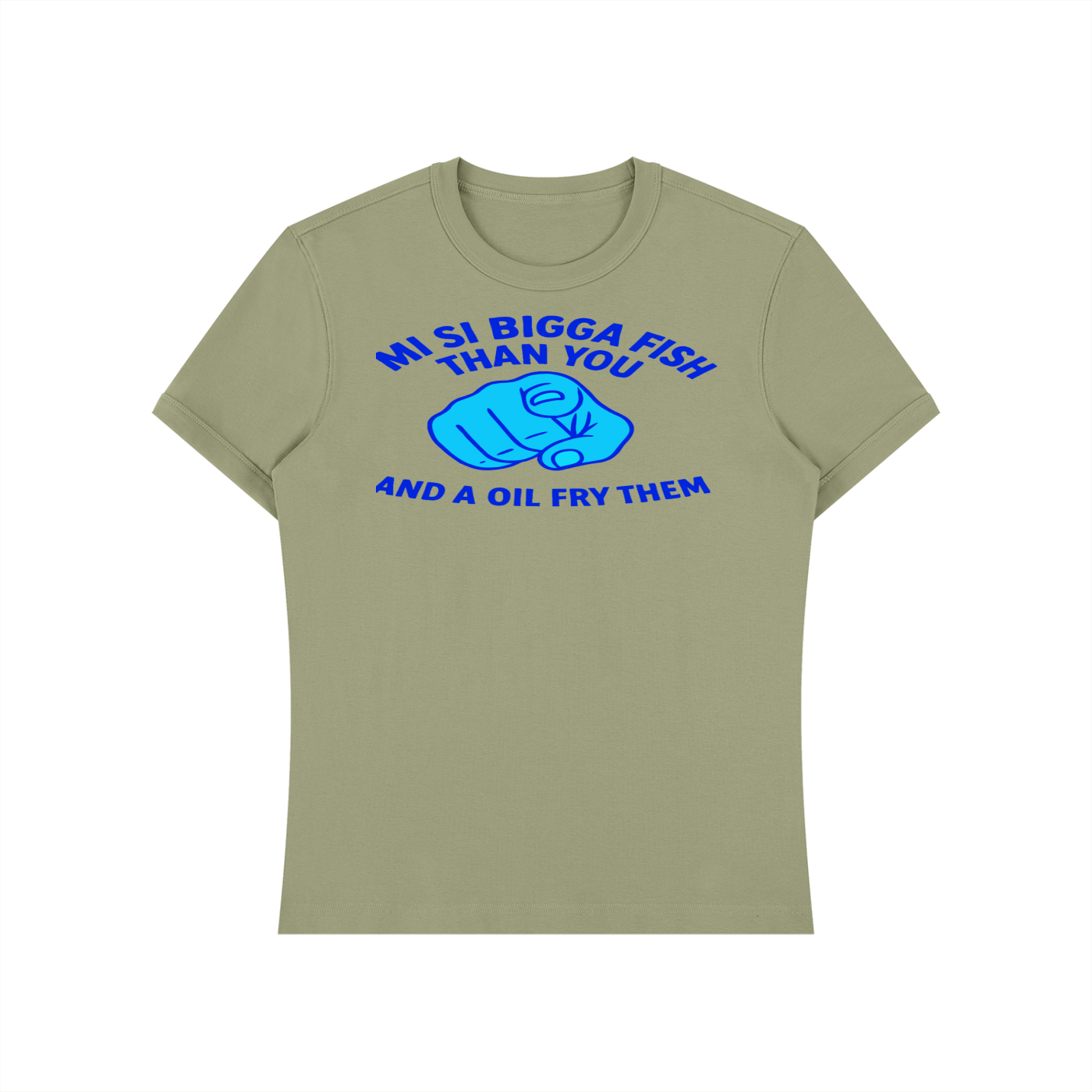 FZ Unisex Heavyweight Fry Slim Fit Tee