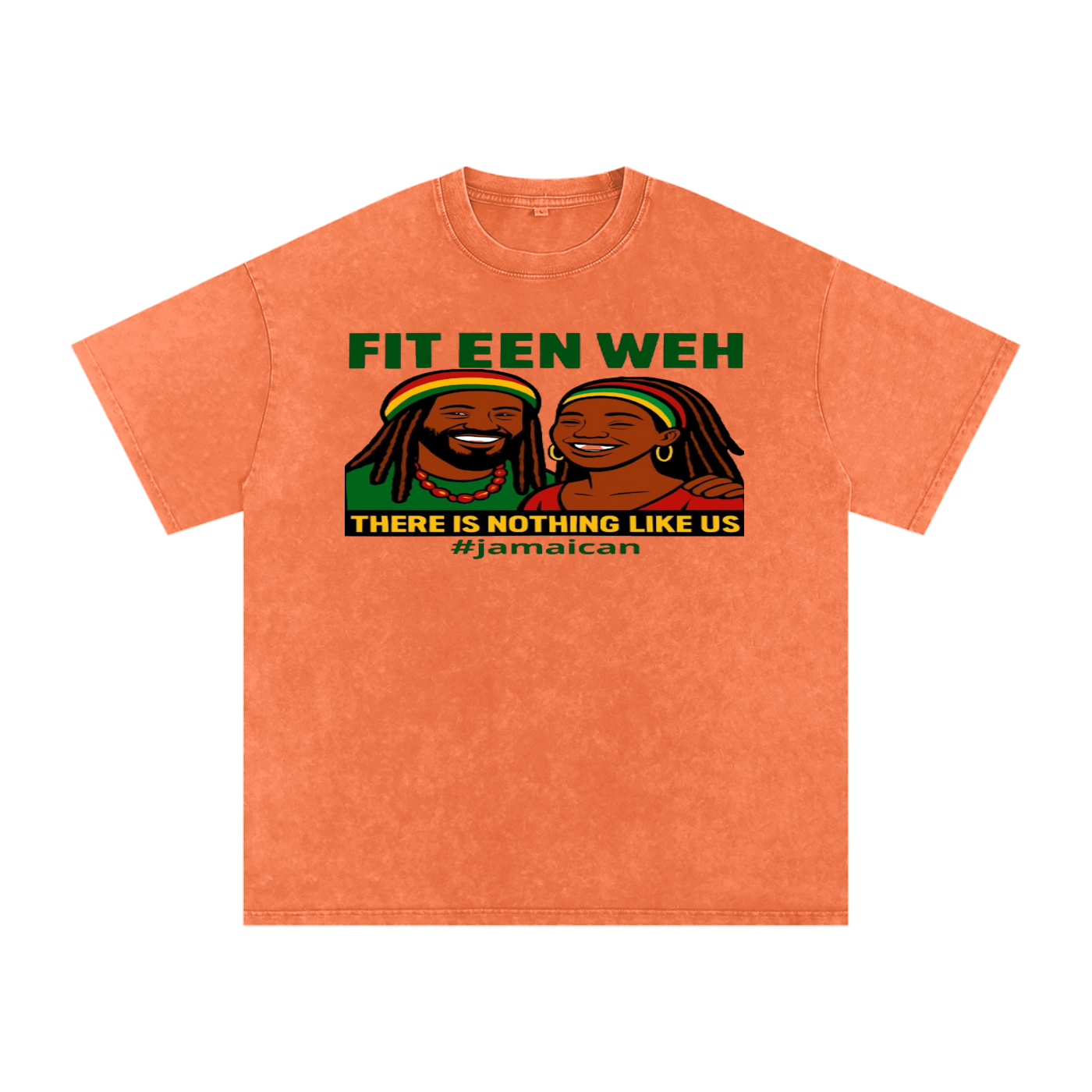 FZ Unisex Snow Washed Oversized Cotton Tee