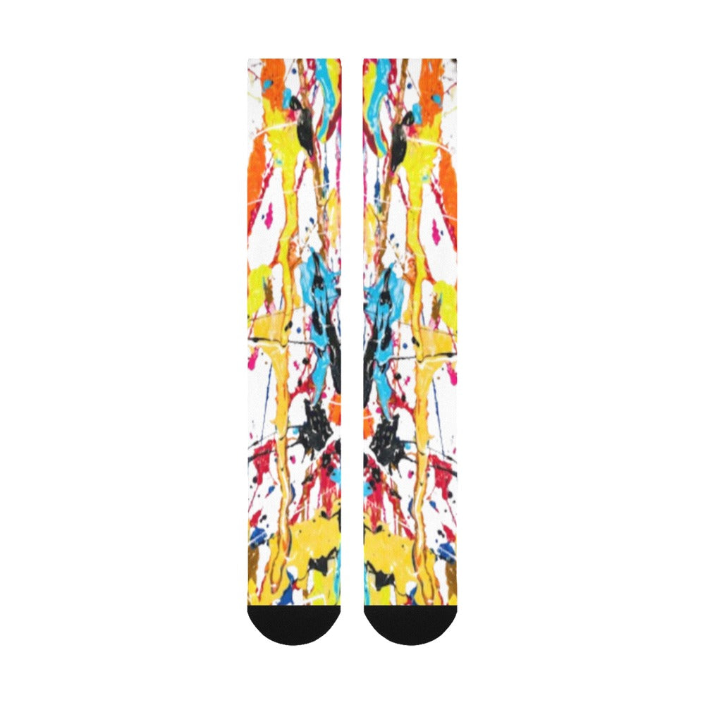 FZ Unisex Paint Splatter Socks