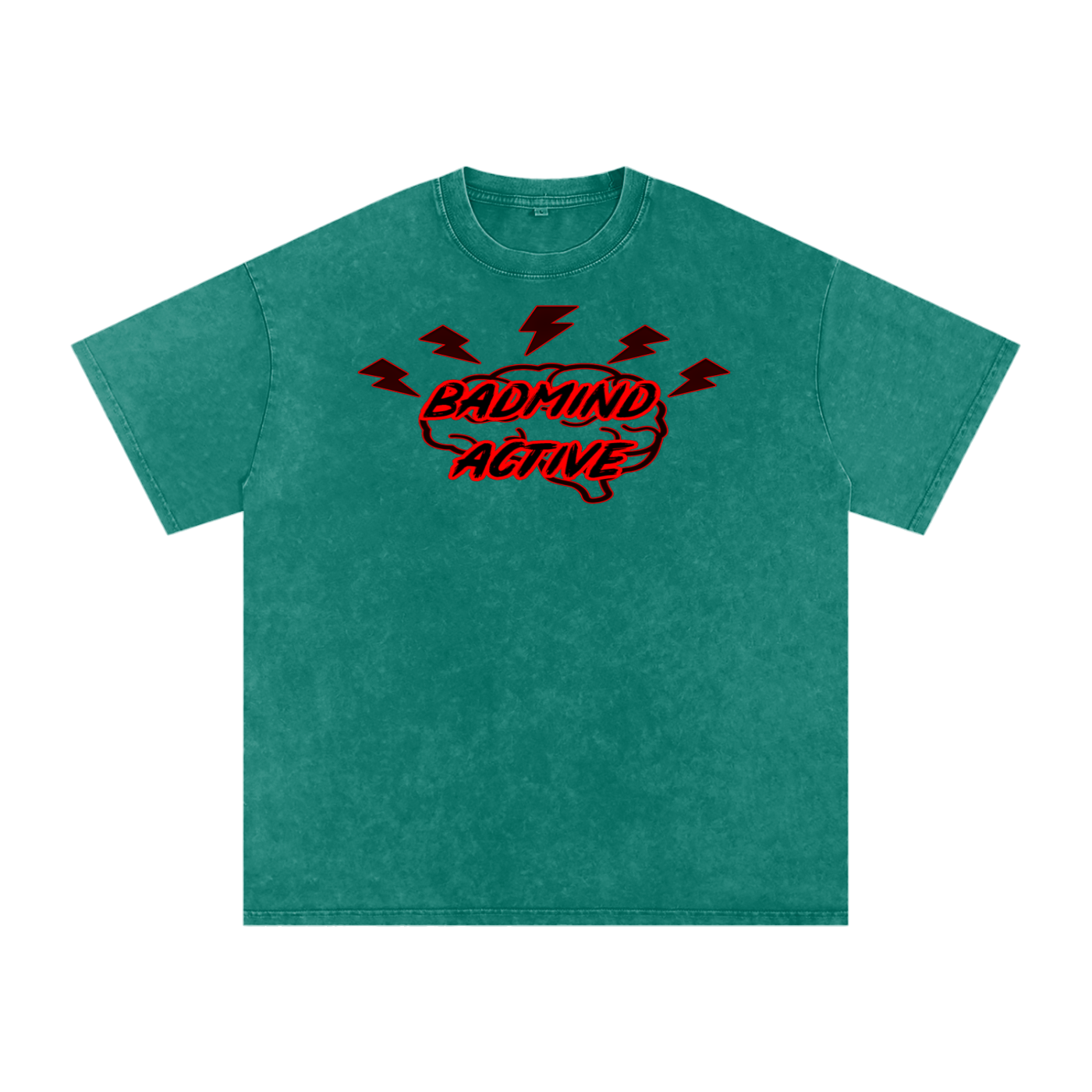 FZ Unisex Snow Washed Oversized Cotton Tee