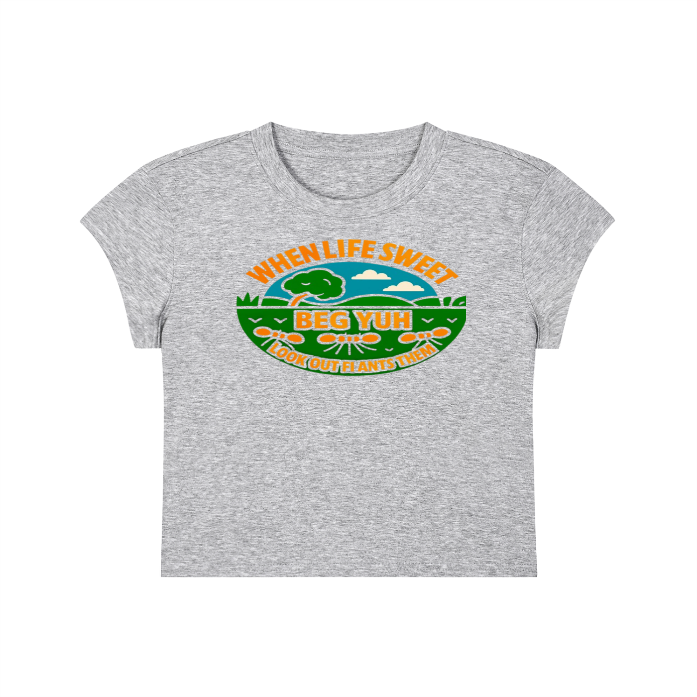 FZ Women's Slim-Fit Cropped Tee