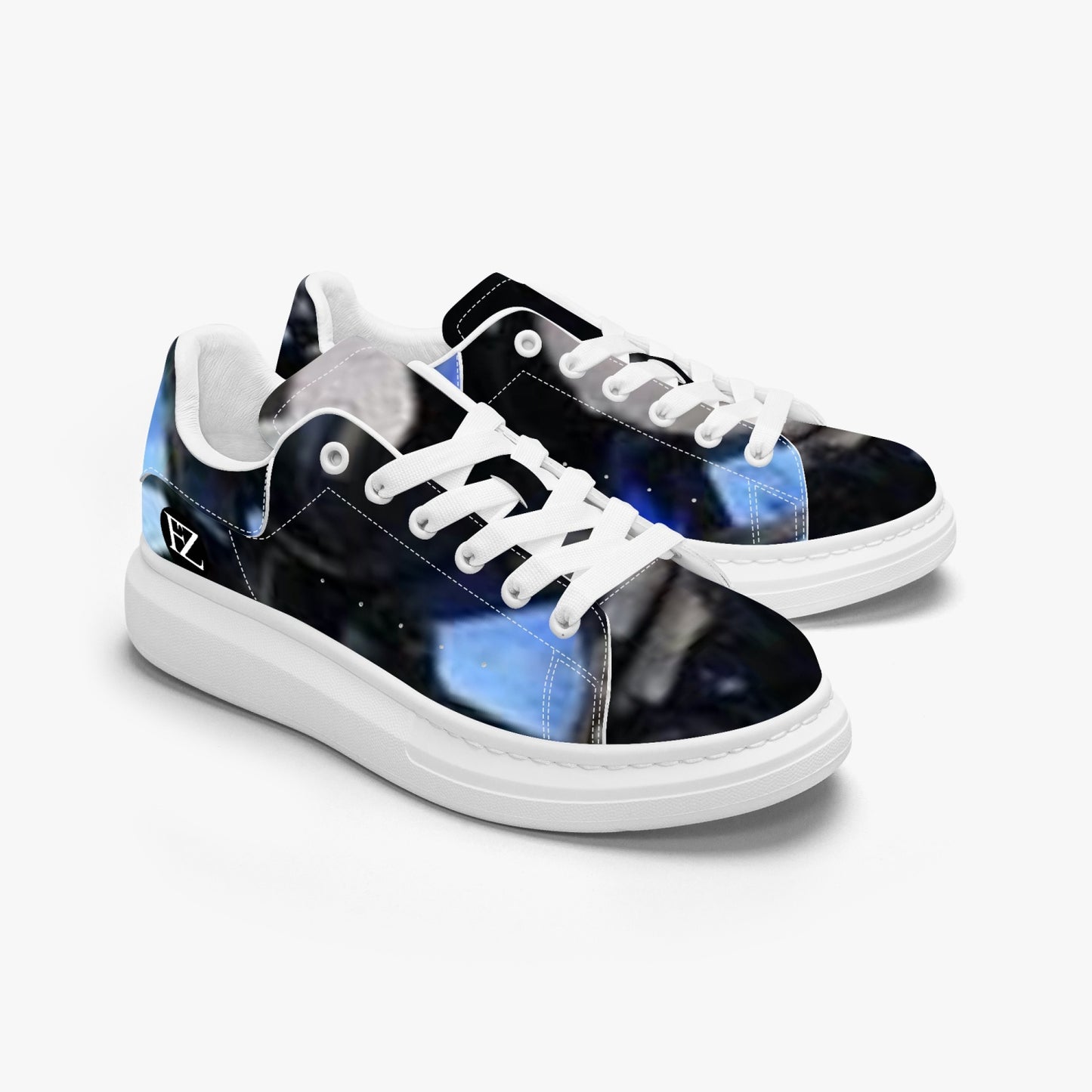 FZ Unisex Leather Chunky Sneakers - FZwear