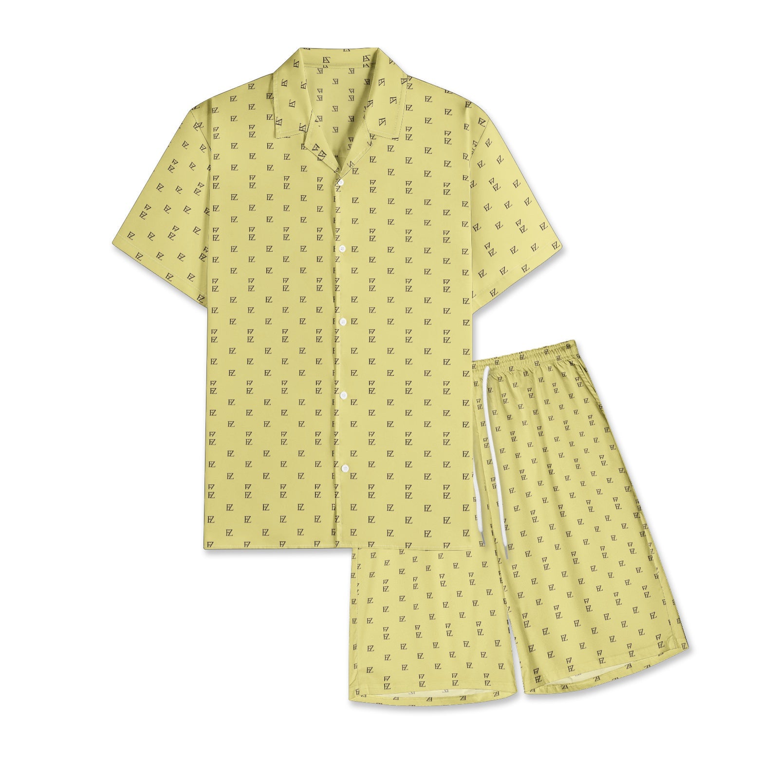 FZ Men's Designer Shorts Suit
