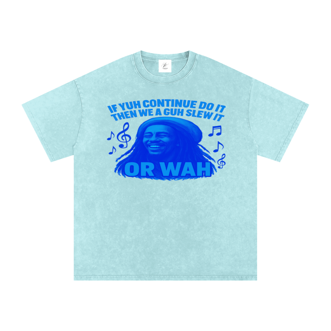FZ Unisex Acid Wash Oversize Tee