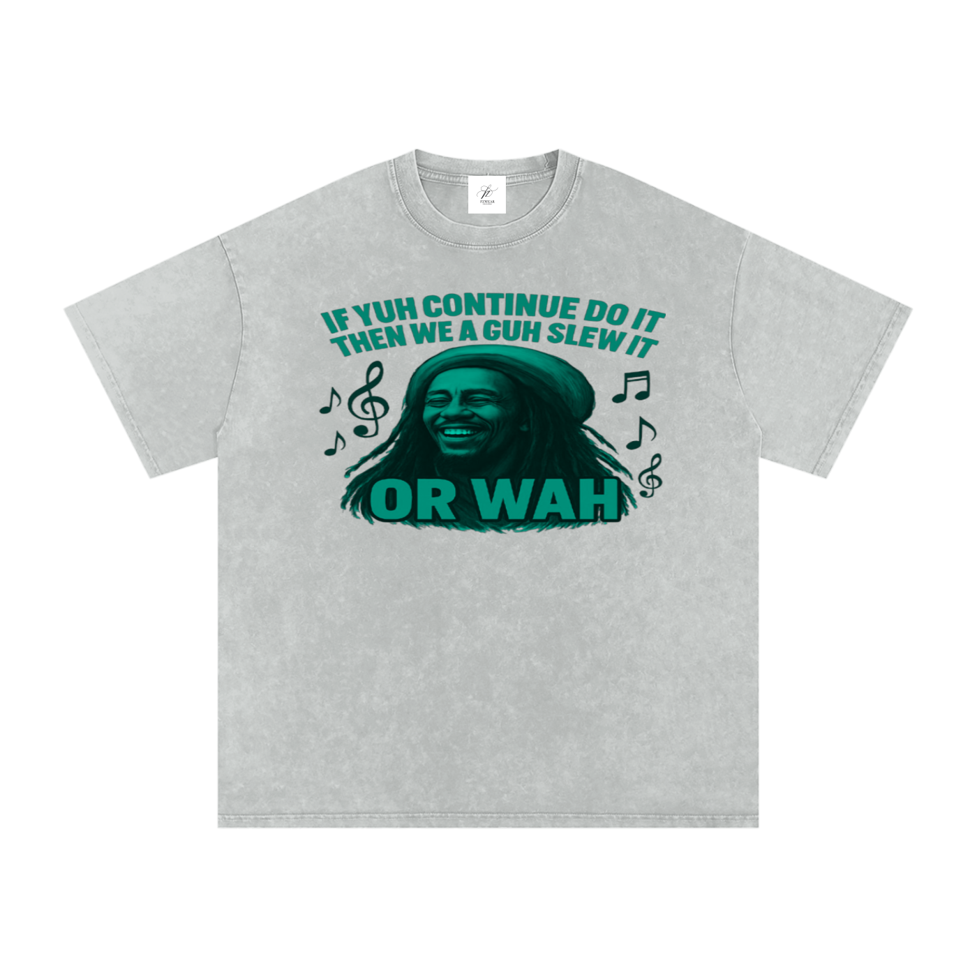 FZ Unisex Acid Wash Oversize Tee